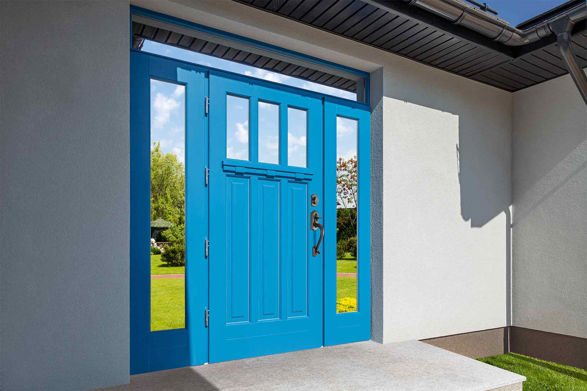 Pochwyty w stylu amerykańskim – idealne dla drzwi w stylu retro